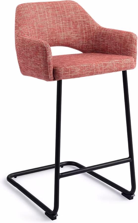 Jesper Home Barstoel Yanai Arch Black Berry Bars (zithoogte 66cm)