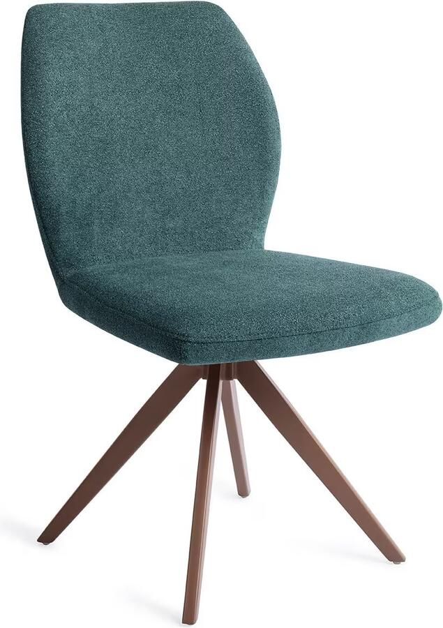 Jesper Home Draaibare Eetkamerstoel Ikata Turn Brown Merry Mermaid