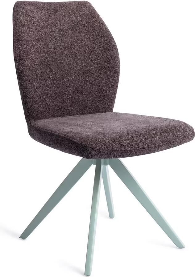 Jesper Home Draaibare Eetkamerstoel Ikata Turn Mint Almost Black