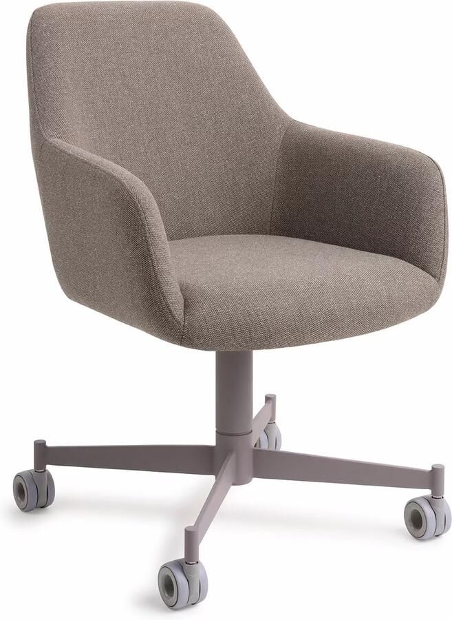 Jesper Home Eetkamerstoel Hiroo Caster Grey Foggy Fusio