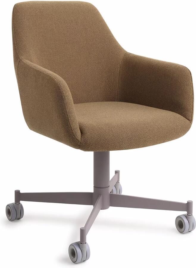 Jesper Home Eetkamerstoel Hiroo Caster Grey Willow