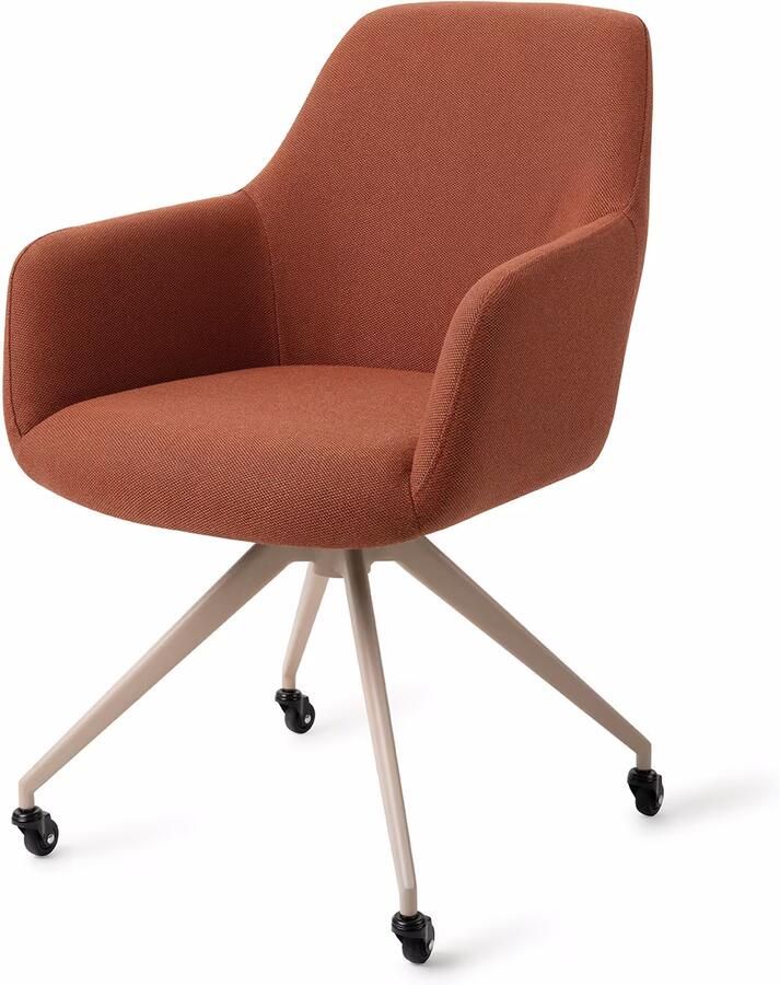 Jesper Home Eetkamerstoel Hiroo Glide Beige Heart Harmony