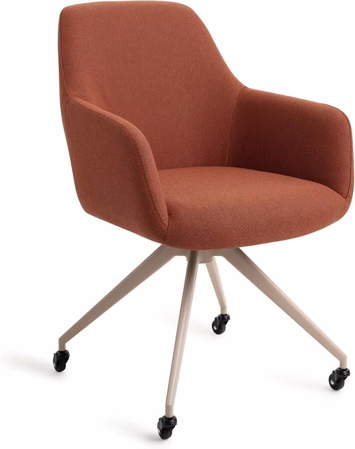 Jesper Home Eetkamerstoel Hiroo Glide Beige Hearth Harmony