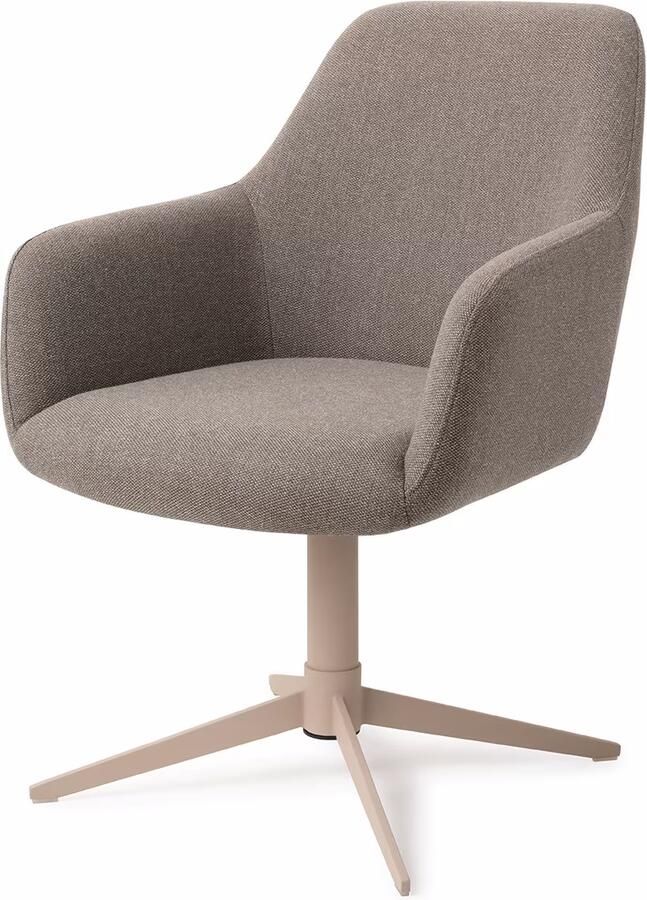 Jesper Home Eetkamerstoel Hiroo Quad Beige Foggy Fusion