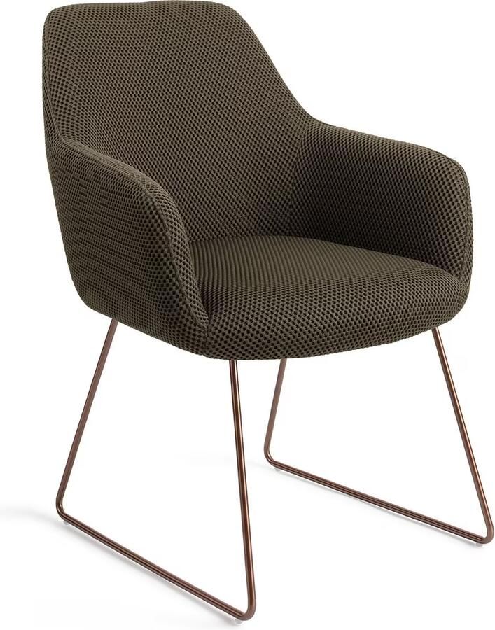 Jesper Home Eetkamerstoel Hiroo Slide Rose Jungle Jewel