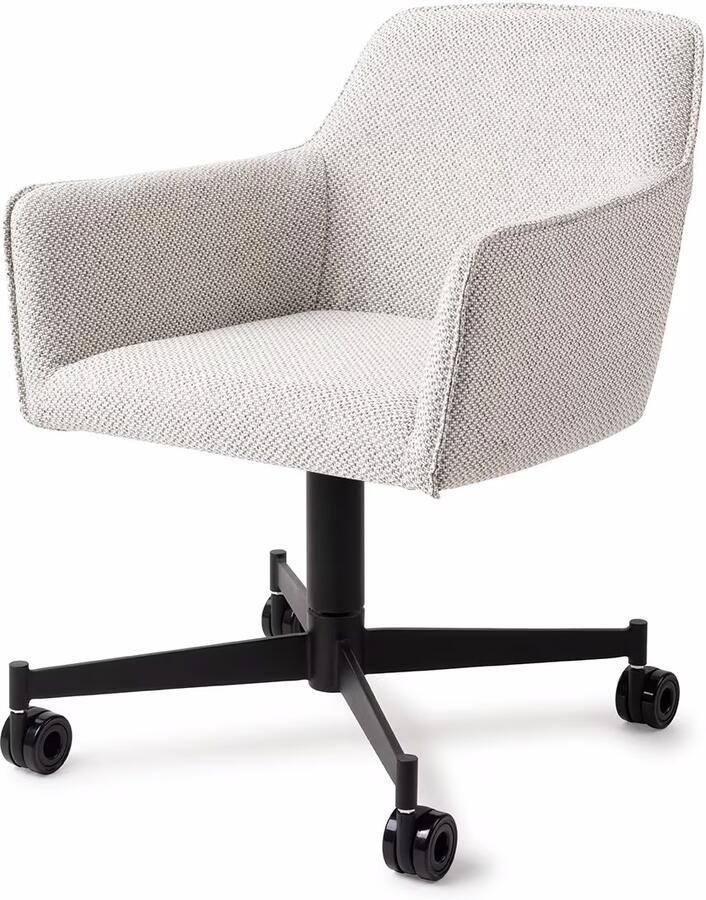 Jesper Home Eetkamerstoel Hofu Caster Black Checkers Charm