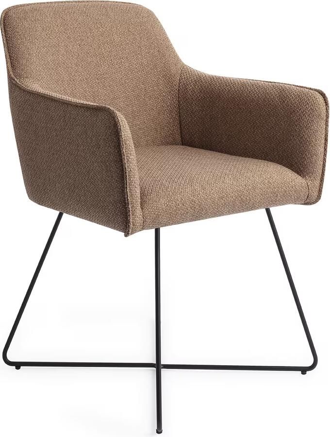 Jesper Home Eetkamerstoel Hofu Cross Black French Toast