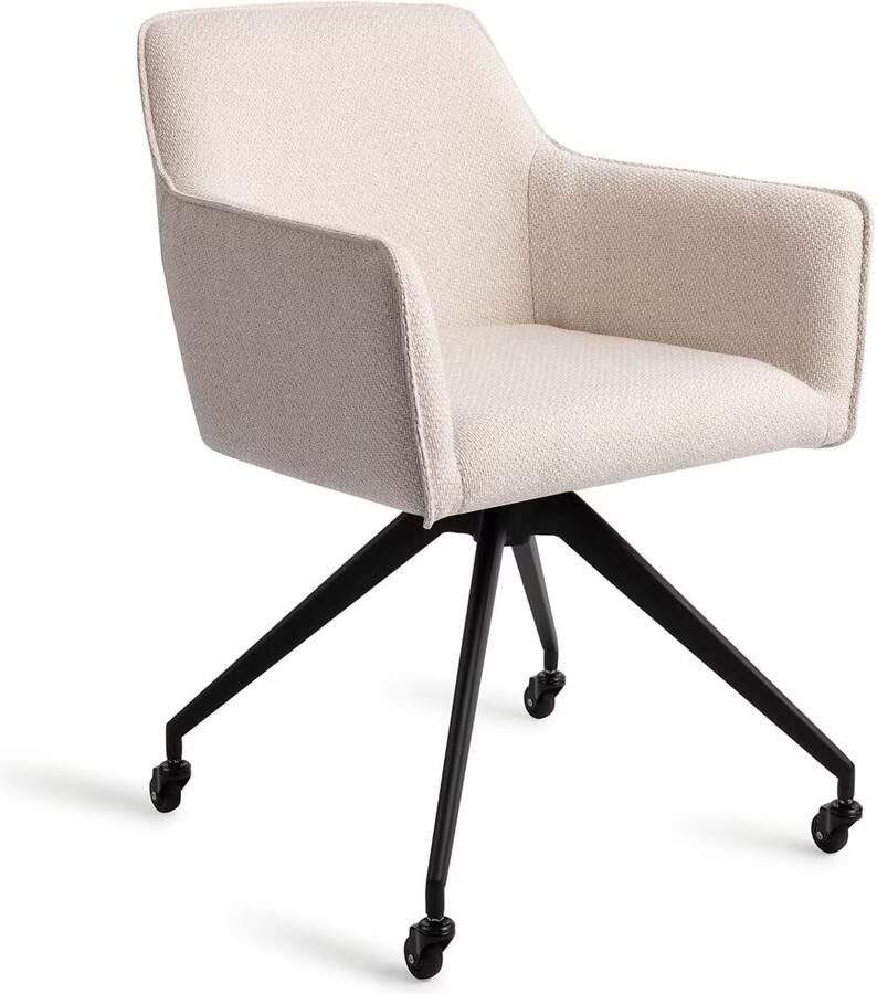 Jesper Home Eetkamerstoel Hofu Glide Black Enoki