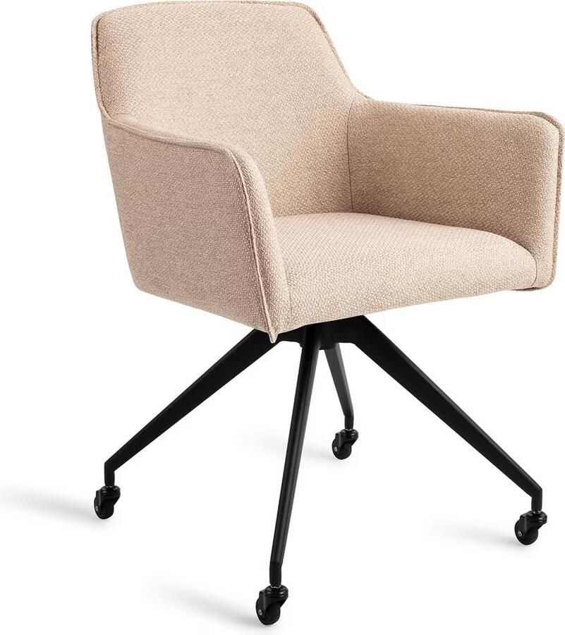 Jesper Home Eetkamerstoel Hofu Glide Black Wild Walnut