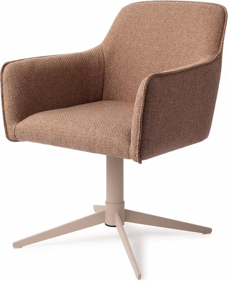 Jesper Home Eetkamerstoel Hofu Quad Beige French Toast