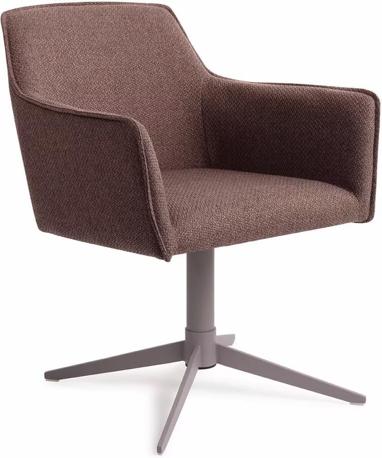 Jesper Home Eetkamerstoel Hofu Quad Grey Potters Clay