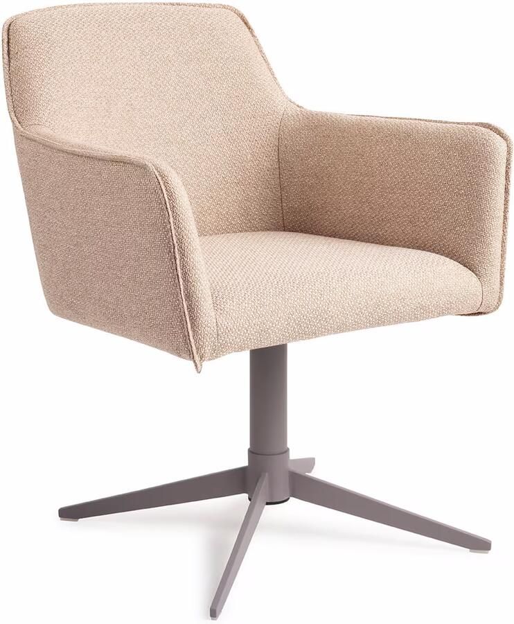 Jesper Home Eetkamerstoel Hofu Quad Grey Wild Walnut