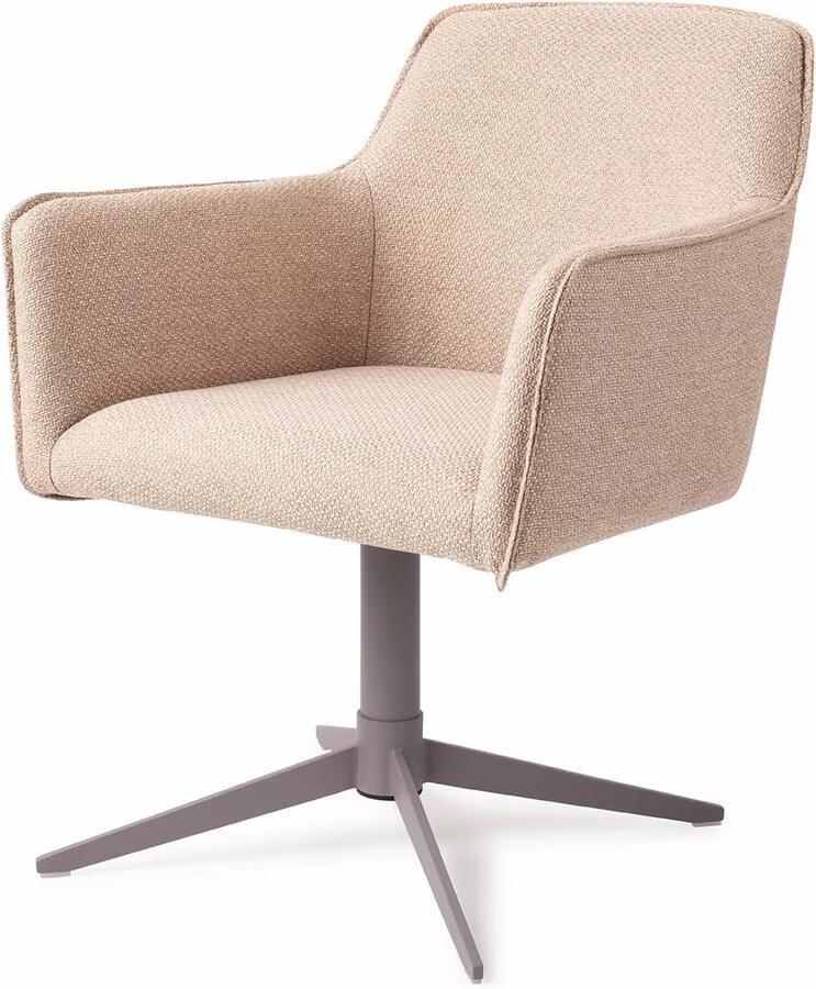 Jesper Home Eetkamerstoel Hofu Quad Grey Wild Walnut