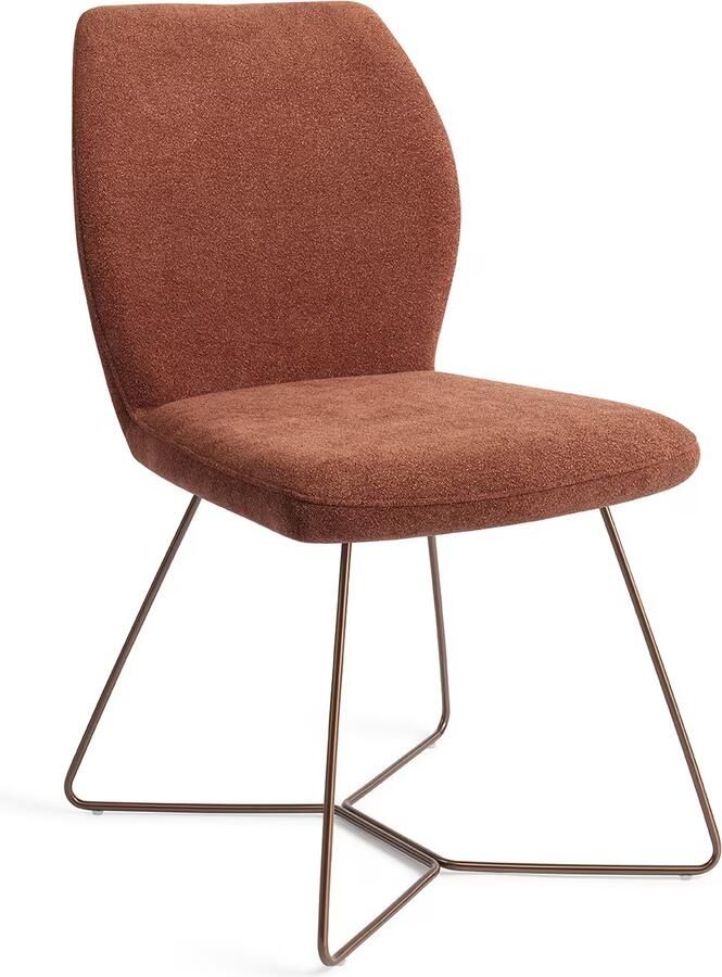 Jesper Home Eetkamerstoel Ikata Beehive Rose Cosy Copper