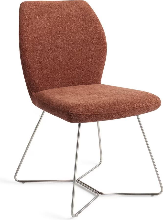 Jesper Home Eetkamerstoel Ikata Beehive Steel Cosy Copper