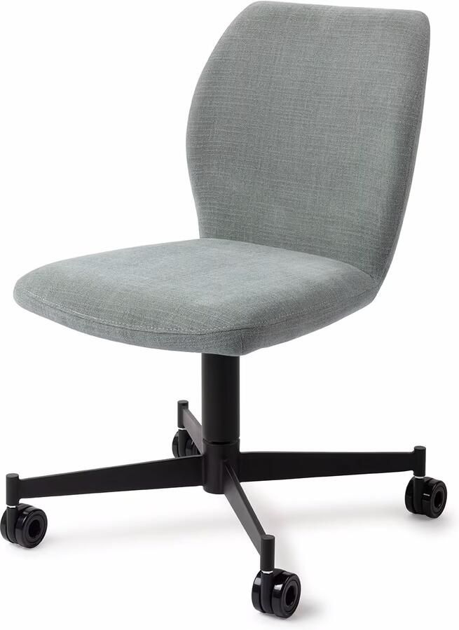 Jesper Home Eetkamerstoel Ikata Caster Black Breezy Blue