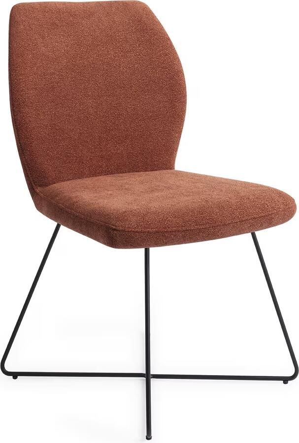 Jesper Home Eetkamerstoel Ikata Cross Black Cosy Copper