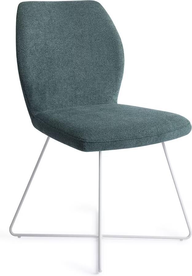 Jesper Home Eetkamerstoel Ikata Cross White Merry Mermaid