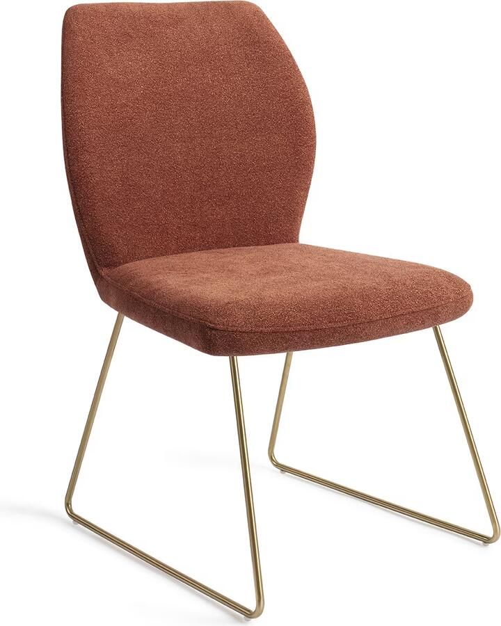 Jesper Home Eetkamerstoel Ikata Slide Gold Cosy Copper