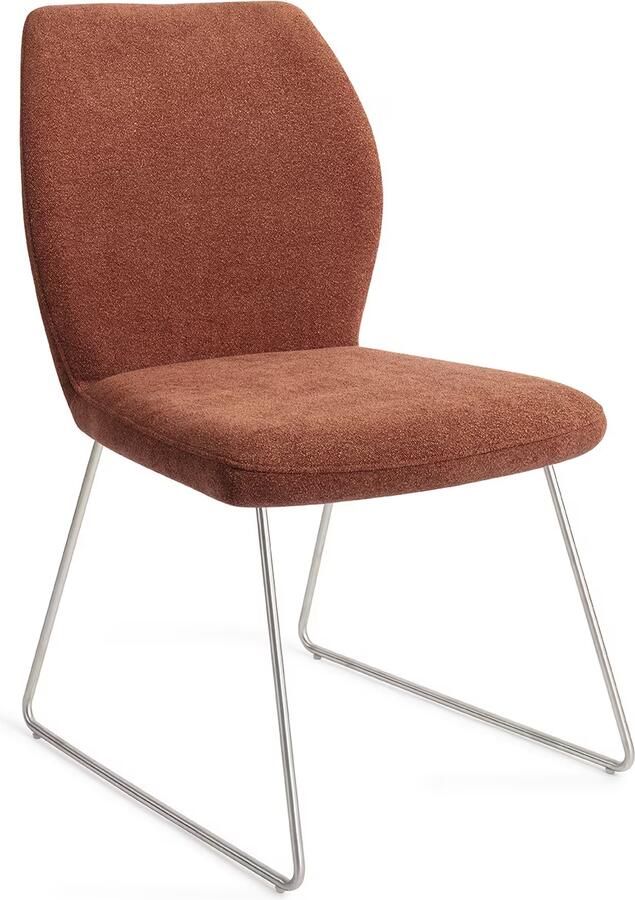 Jesper Home Eetkamerstoel Ikata Slide Steel Cosy Copper