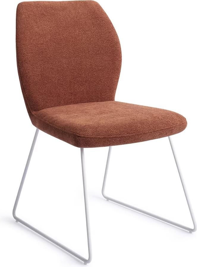 Jesper Home Eetkamerstoel Ikata Slide White Cosy Copper