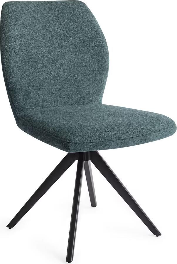 Jesper Home Eetkamerstoel Ikata Turn Black Draaibaar Merry Mermaid