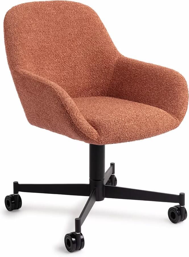 Jesper Home Eetkamerstoel Kushi Caster Black Amber Autumn