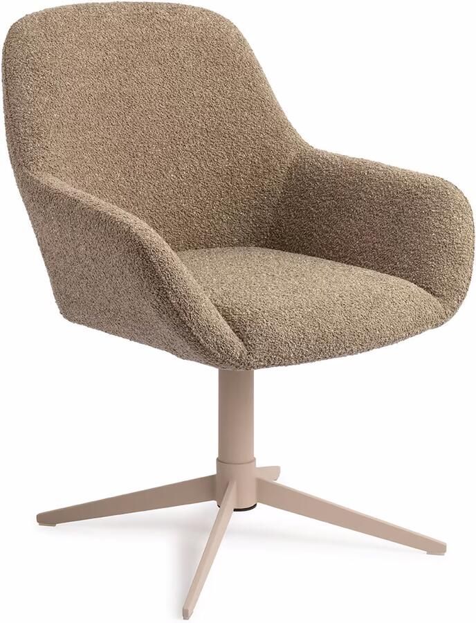 Jesper Home Eetkamerstoel Kushi Quad Beige Moss Meadow