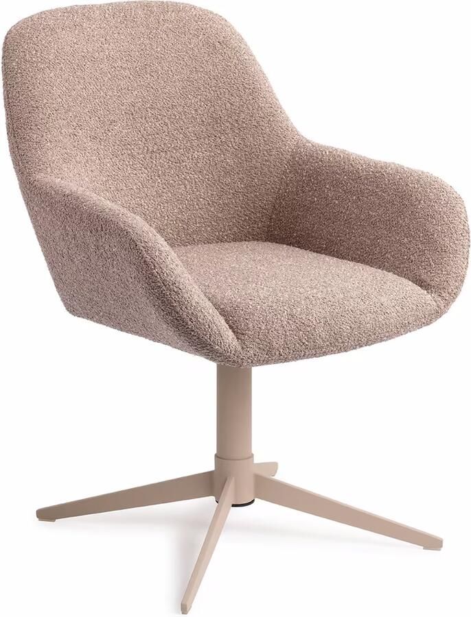 Jesper Home Eetkamerstoel Kushi Quad Beige Stone Haze