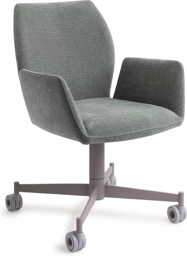 Jesper Home Eetkamerstoel Misaki Caster Grey Breezy Blue