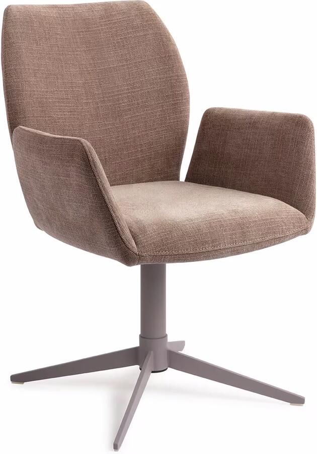 Jesper Home Eetkamerstoel Misaki Quad Grey Mocha Mist