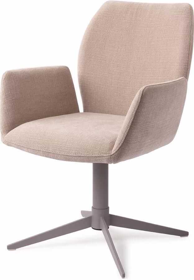 Jesper Home Eetkamerstoel Misaki Quad Grey Sand Strand