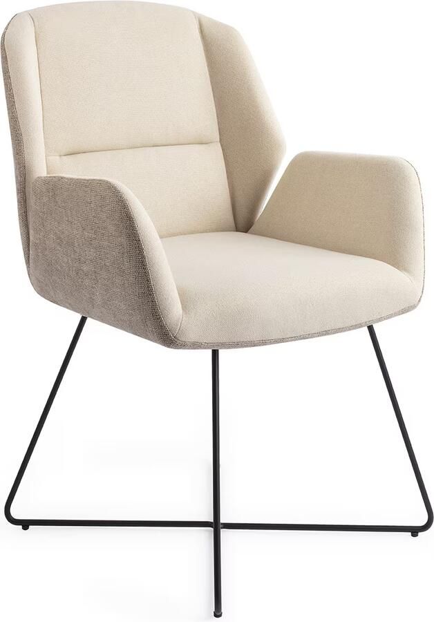 Jesper Home Eetkamerstoel Myoko Cross Black Sandy Hill