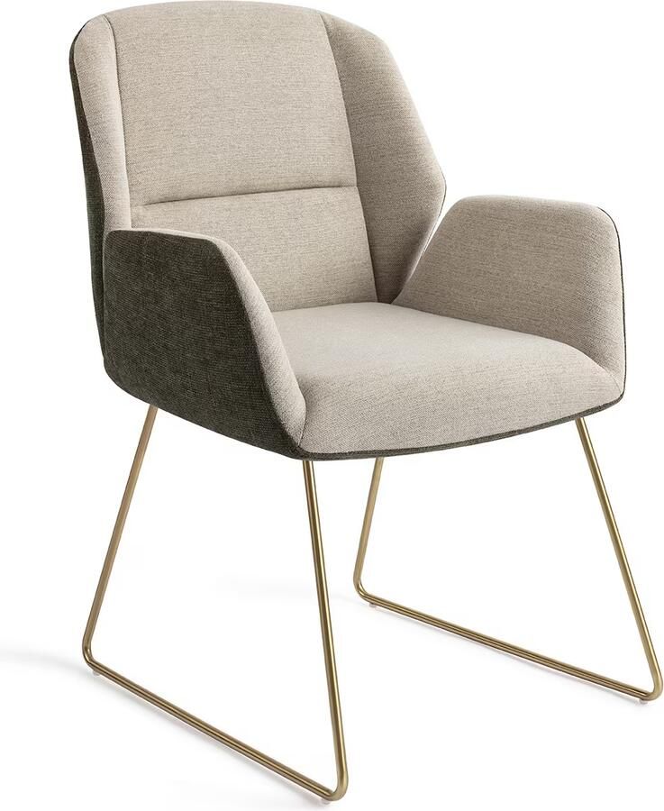 Jesper Home Eetkamerstoel Myoko Slide Gold Popeye