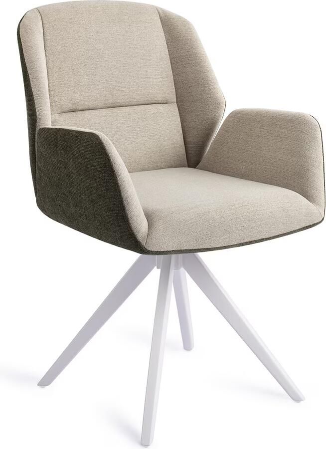 Jesper Home Eetkamerstoel Myoko Turn White Draaibaar Popeye