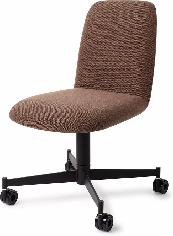 Jesper Home Eetkamerstoel Taiwa Caster Black Rustic Rye