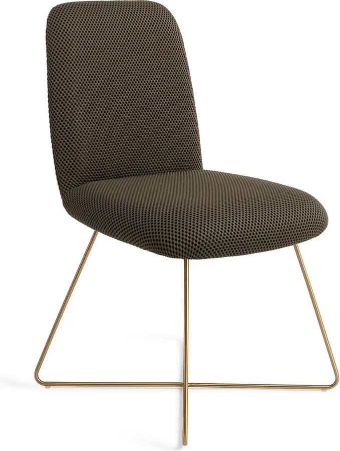 Jesper Home Eetkamerstoel Taiwa Cross Gold Jungle Jewel