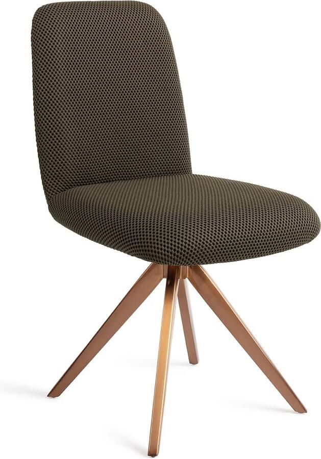 Jesper Home Eetkamerstoel Taiwa Draaibaar Turn Rose Jungle Jewel