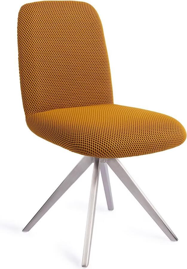 Jesper Home Eetkamerstoel Taiwa Draaibaar Turn Steel Groovy Garam