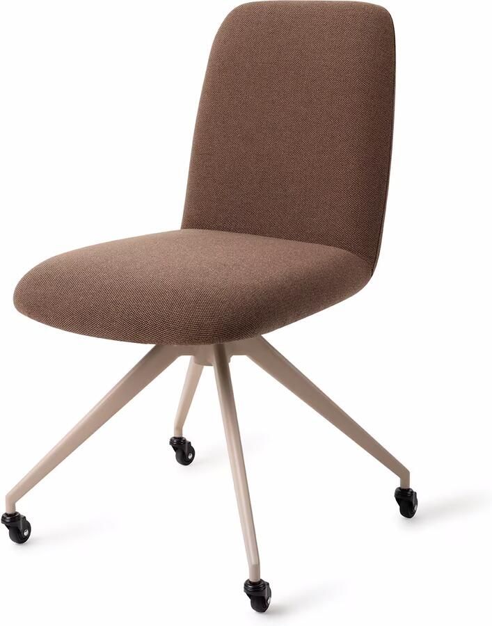 Jesper Home Eetkamerstoel Taiwa Glide Beige Rustic Rye