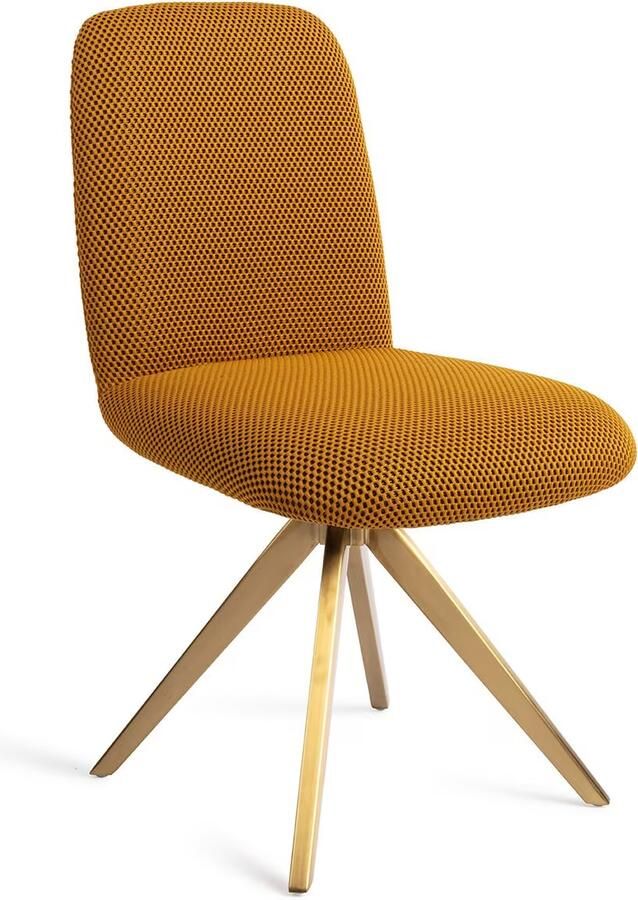 Jesper Home Eetkamerstoel Taiwa Turn Gold Groovy Garam