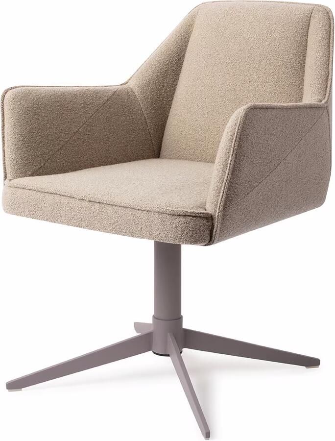 Jesper Home Eetkamerstoel Tome Quad Grey Great Greige