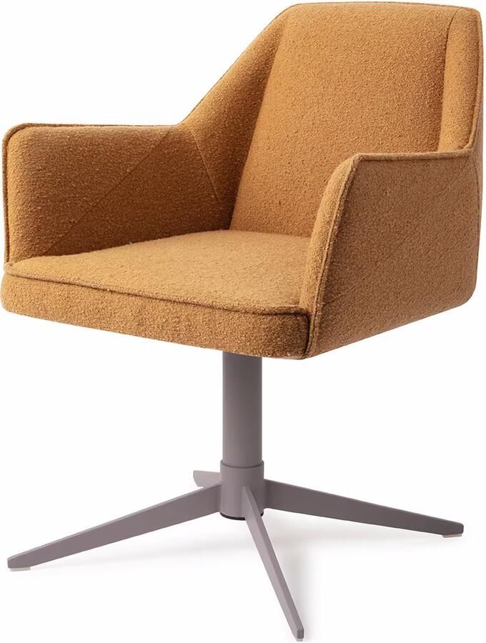 Jesper Home Eetkamerstoel Tome Quad Grey Masai Giraffe