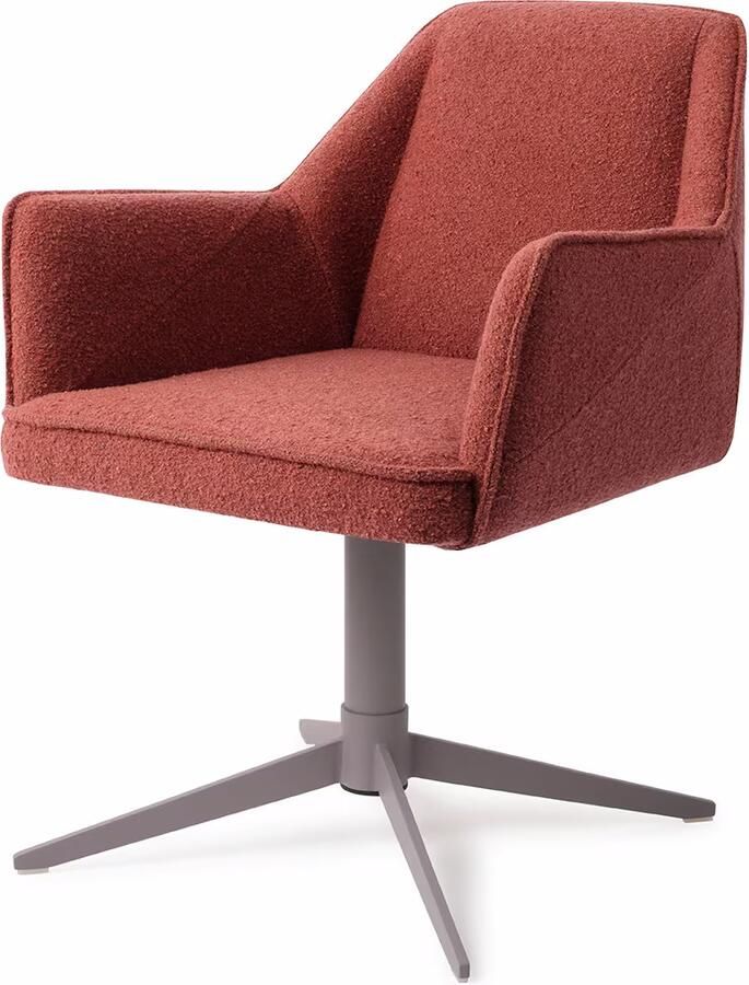 Jesper Home Eetkamerstoel Tome Quad Grey Shabby Saffron