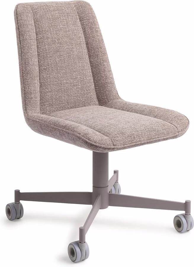 Jesper Home Eetkamerstoel Umedo Caster Grey Grainy Greige