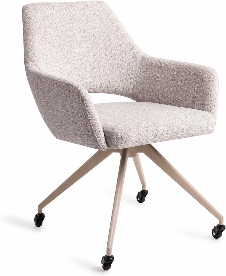 Jesper Home Eetkamerstoel Yanai Glide Beige Pigeon