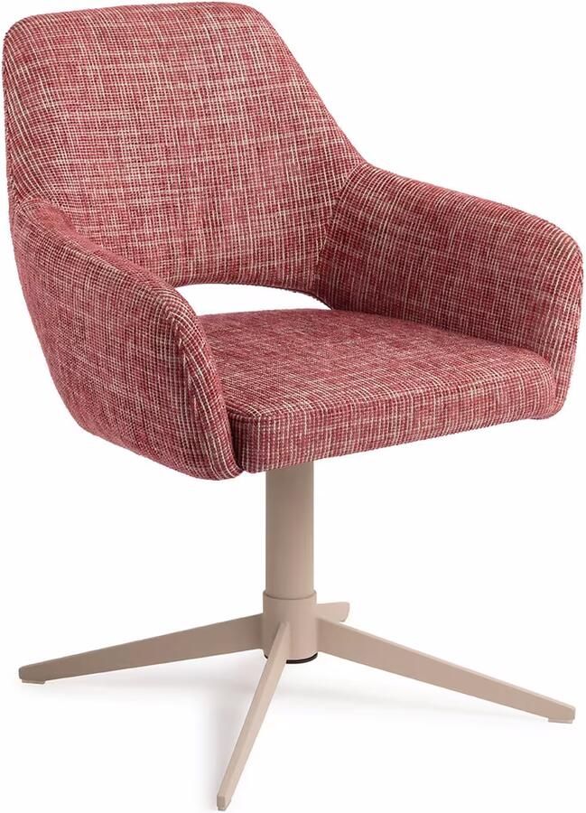 Jesper Home Eetkamerstoel Yanai Quad Beige Berry Bars