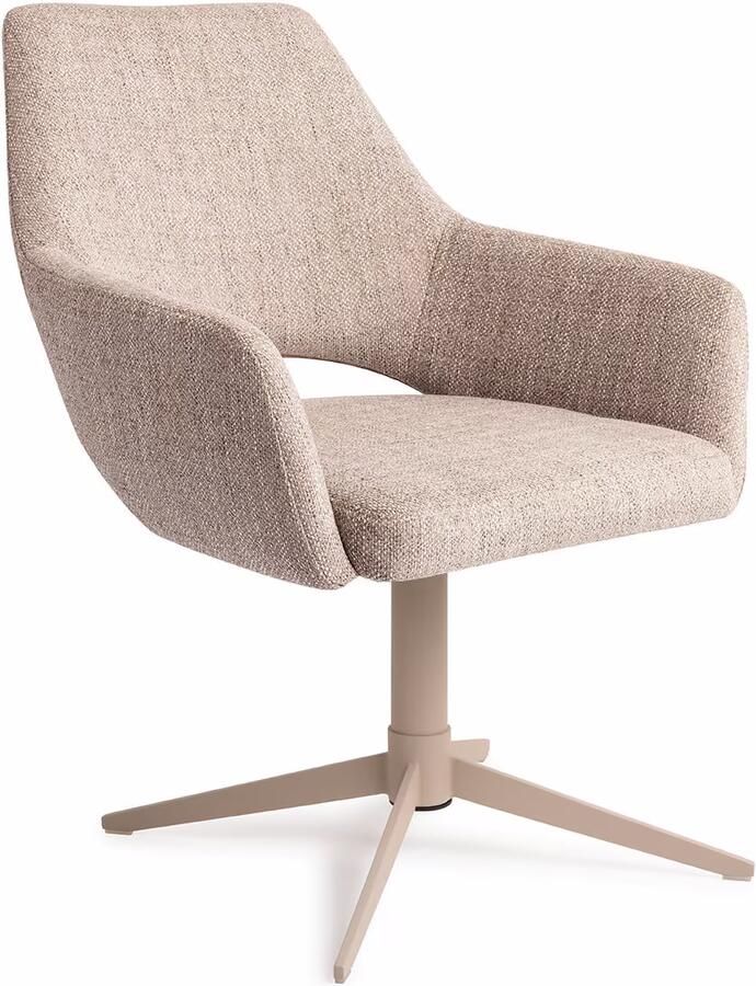 Jesper Home Eetkamerstoel Yanai Quad Beige Biscuit Beach