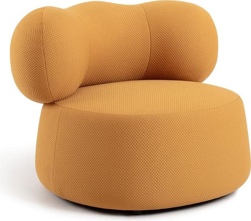 Jesper Home Fauteuil Tono 3D mesh Funny Yellow