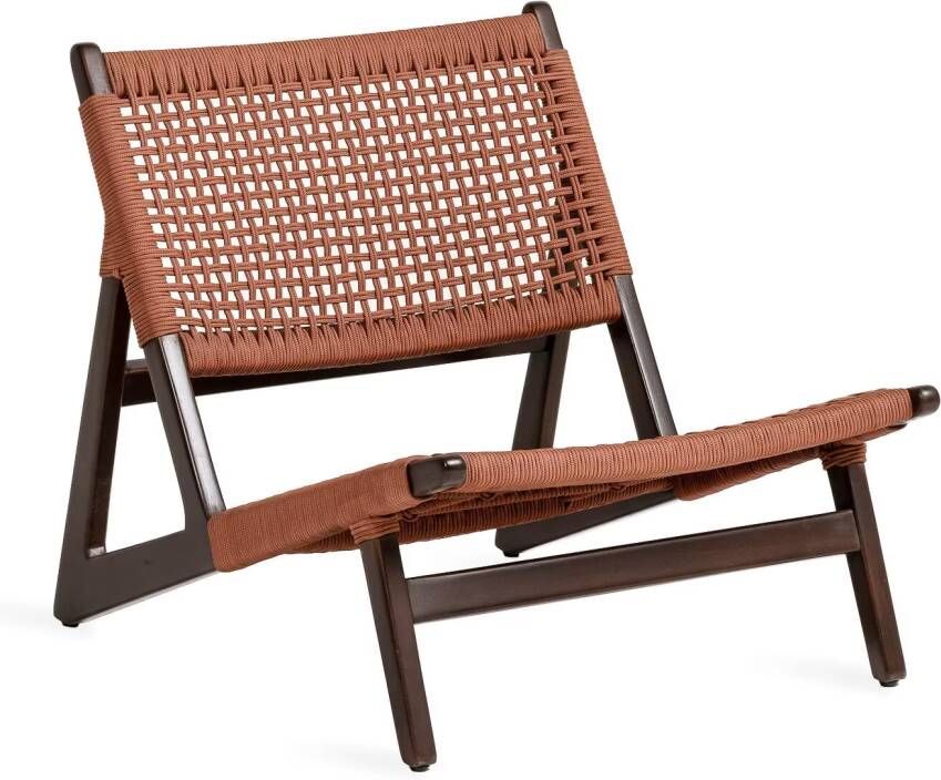 Jesper Home Outdoor Fauteuil Kuwana Espresso Teakhout Cinnamon